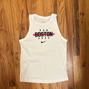Nike Boston 2023 White Tank Top